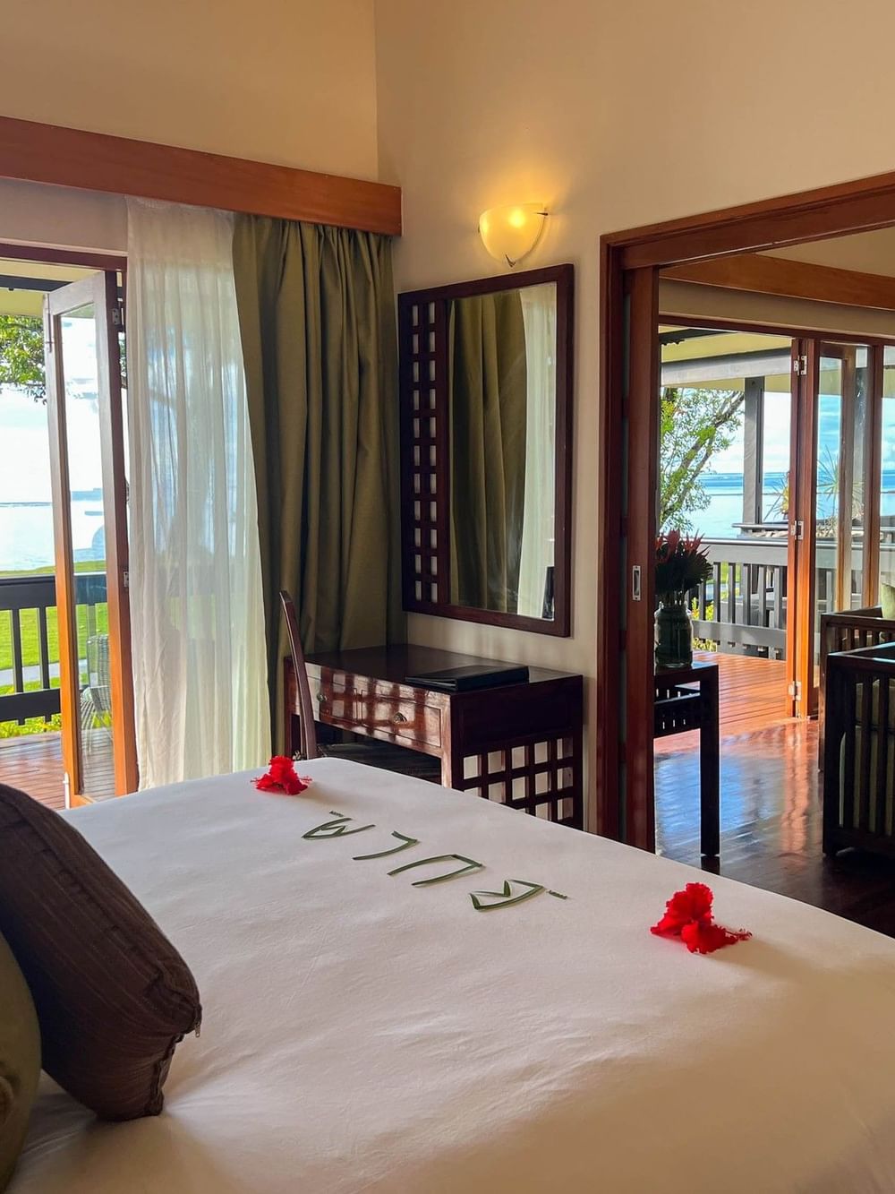 Elegant one-bedroom villa with garden view at The Naviti Resort in Korolevu.