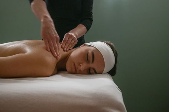 Massage for lady, Westin Resort & Spa, Whistler, Adara Hotel
