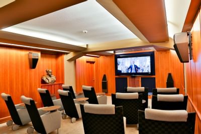 Screening Room at Aria Hotel in Prague