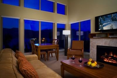 One Bedroom suite living room