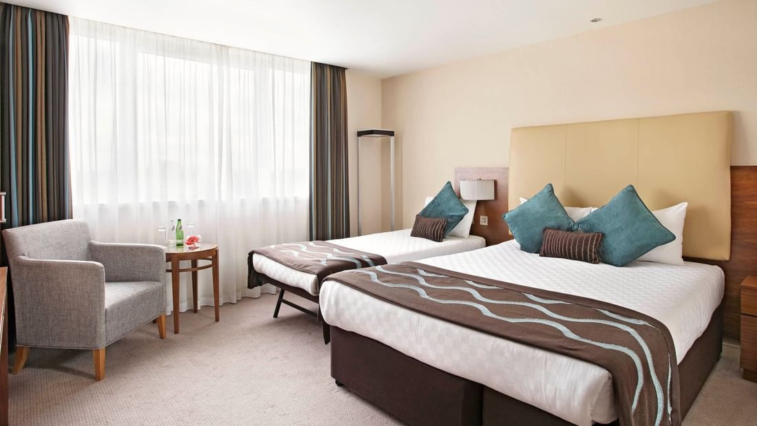 Two beds in Family Room for 3 at Thistle Kensington Gardens