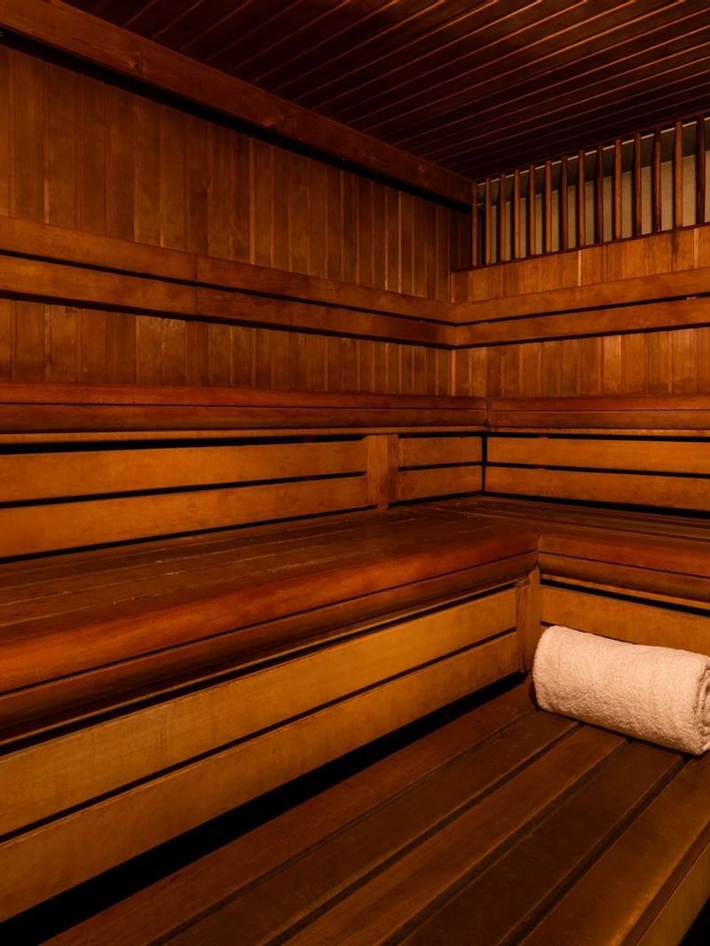 A Steam room in May Fair Spa at The May Fair Hotel London
