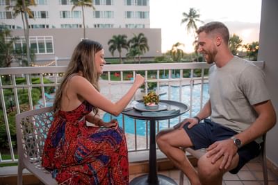 Couple having Dinner