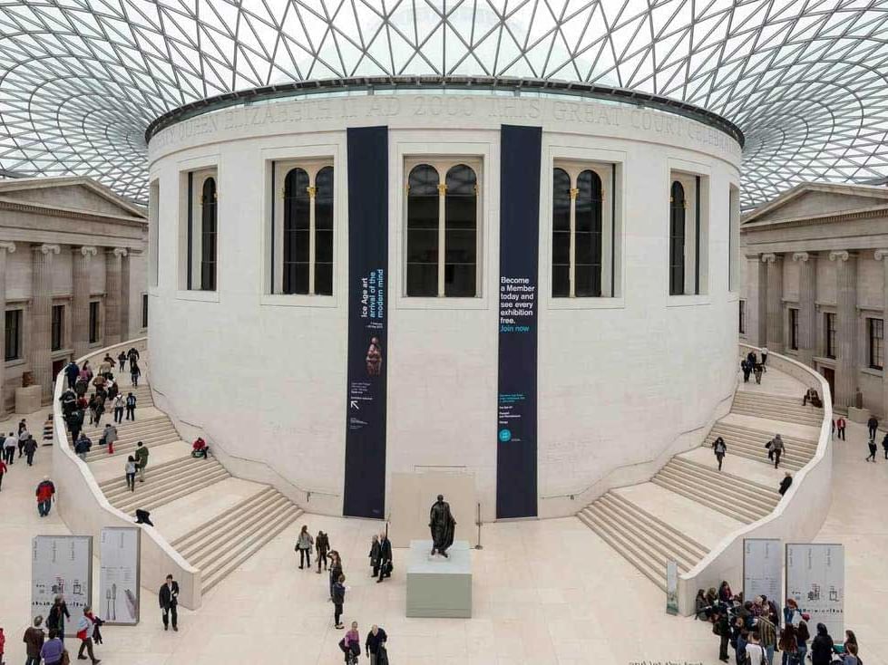 British Museum near The Goodenough Hotel in London