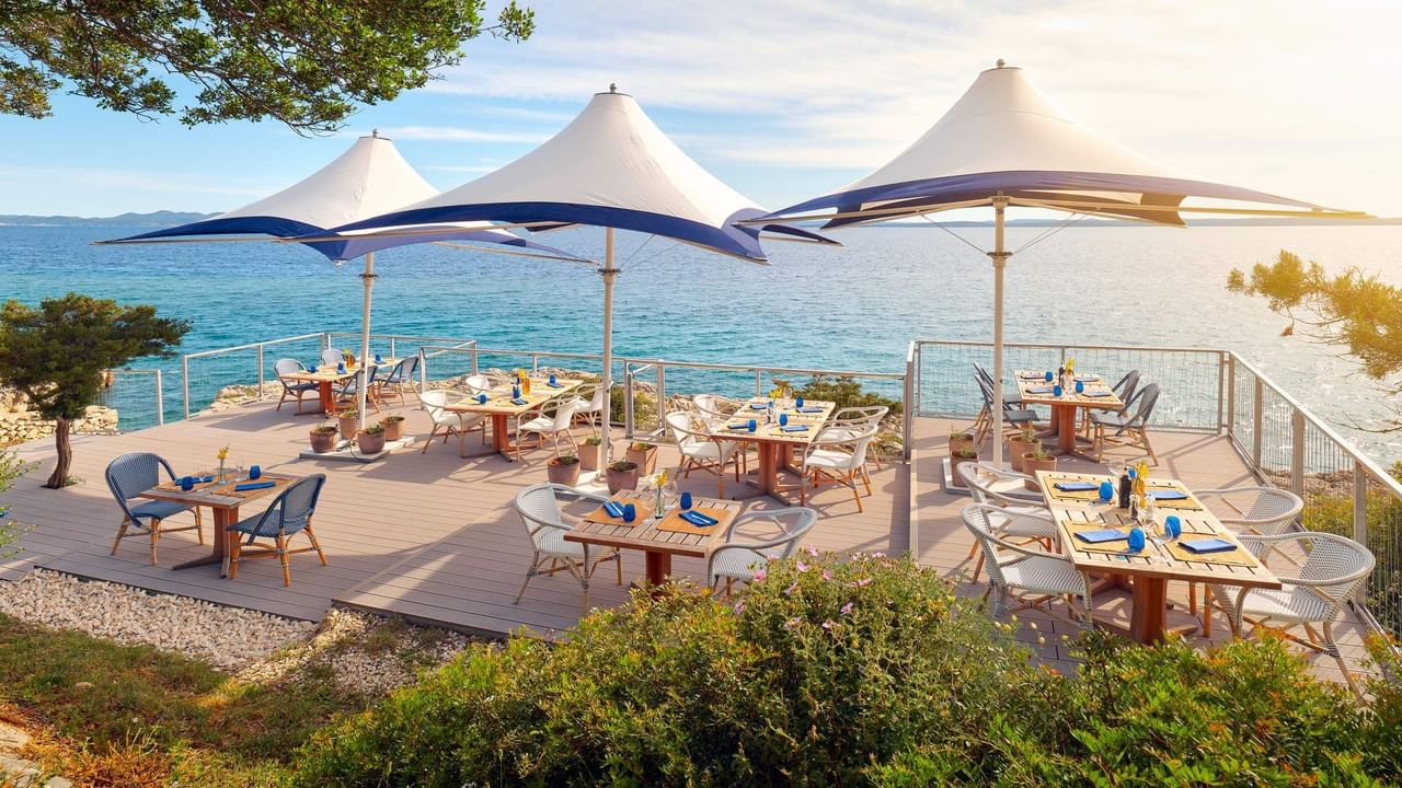 Falkensteiner Resort Punta Skala - Terasa restorana