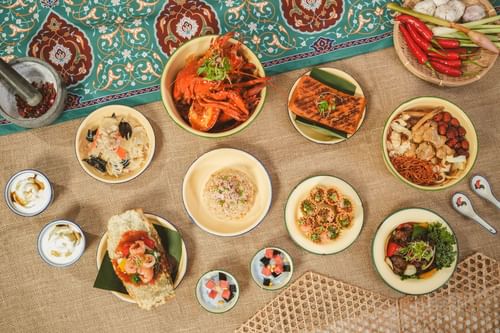 Peranakan takeaway bundles at Ellenborough Market Café, Paradox Singapore – Otak Otak, Nyonya Chap Chye, Lobster Chil