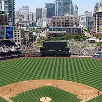 Petco Parks grounds near The La Pensione Hotel