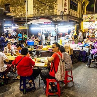 penang local street stalls