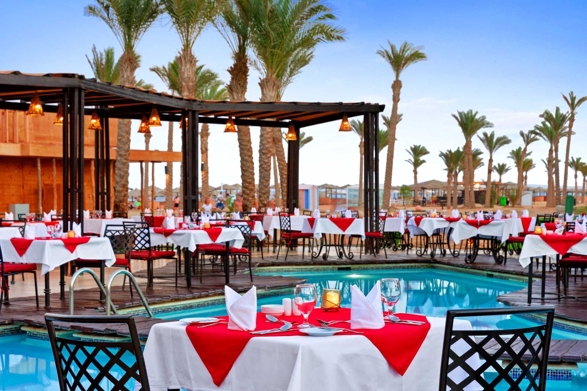 Restaurant at Pickalbatros Oasis Hotel in Port Ghalib