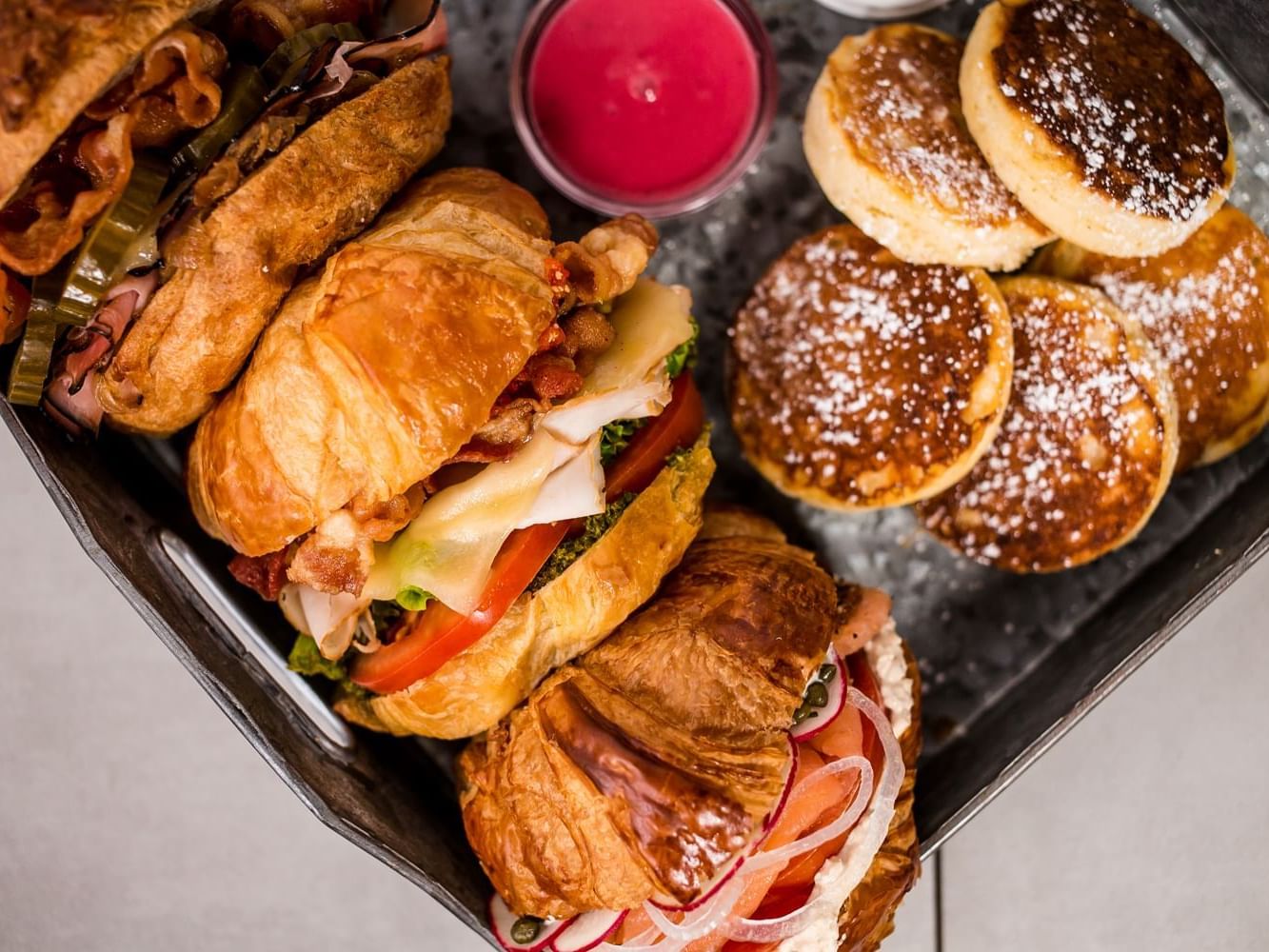 A bitchin breakfast dishes served at Clevelander South Beach