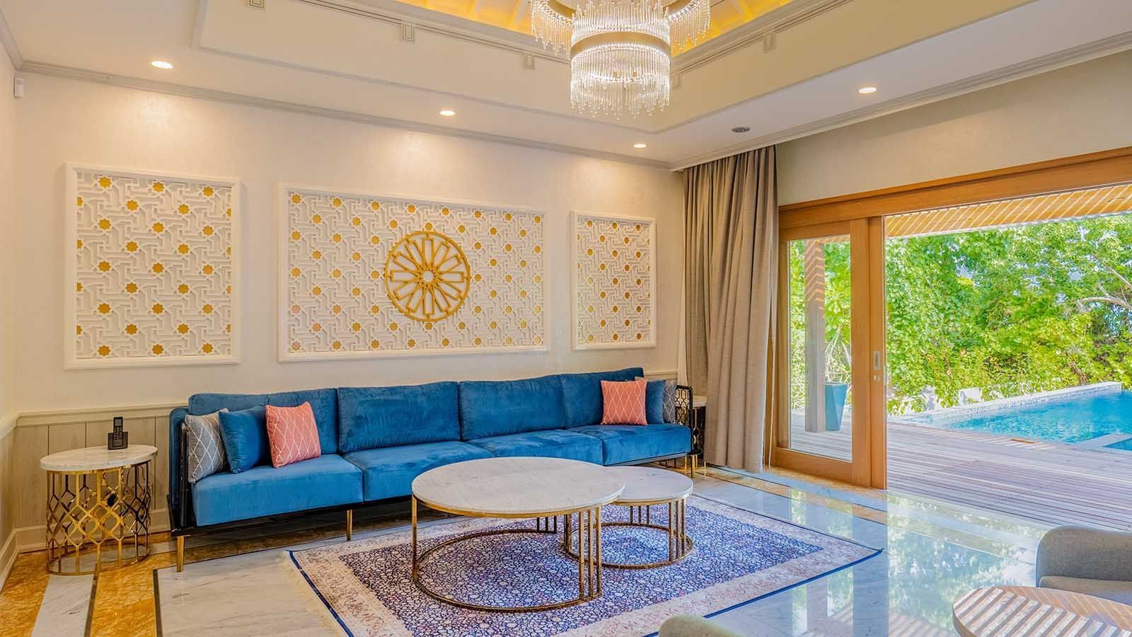 Sofa in Signature Beach Residence at The Signature Collection