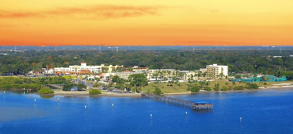 Aerial view of the sea & Hotel at Safety Harbor Resort & Spa