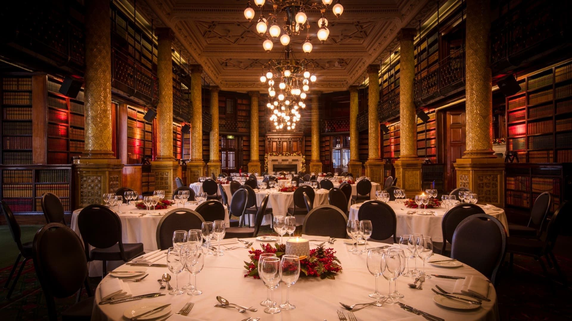 Have a ball in the Gladstone Library Royal Horseguards Hotel
