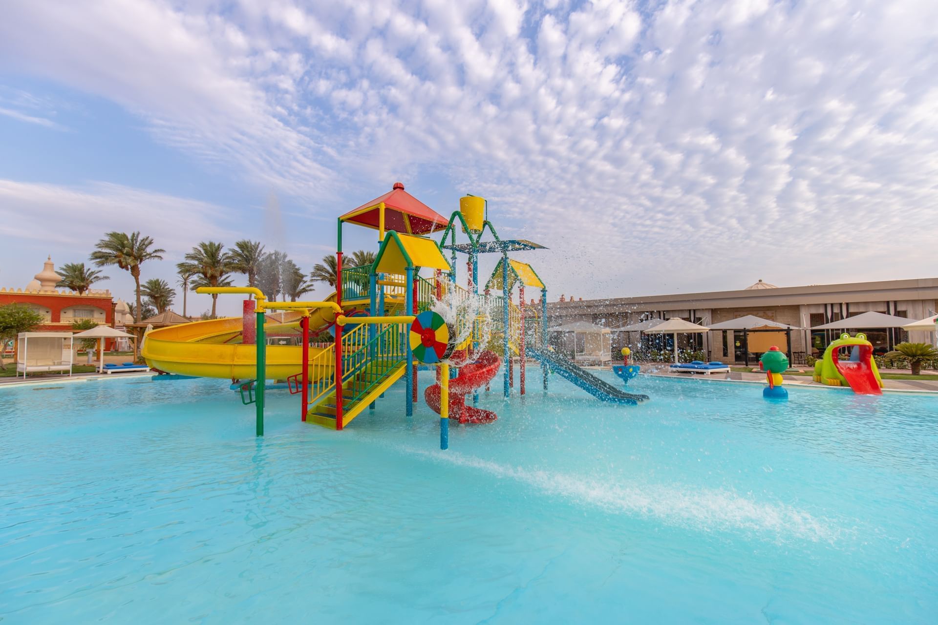 Pool at Pickalbatros Alf Leila Wa Leila Resort in Neverland, Hurghada