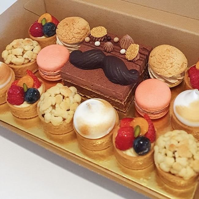 Sweet Box served in restaurant at Goodwood Park Hotel