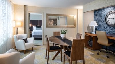 Presidential Suite interior at NCED Hotel and Conference Center