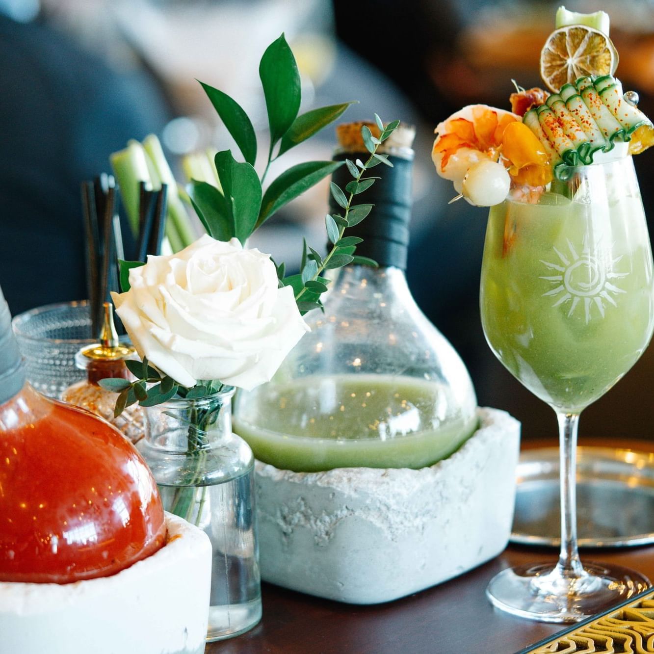 The Rooftop at The Artisan Hotel Salem Brunch Cocktails