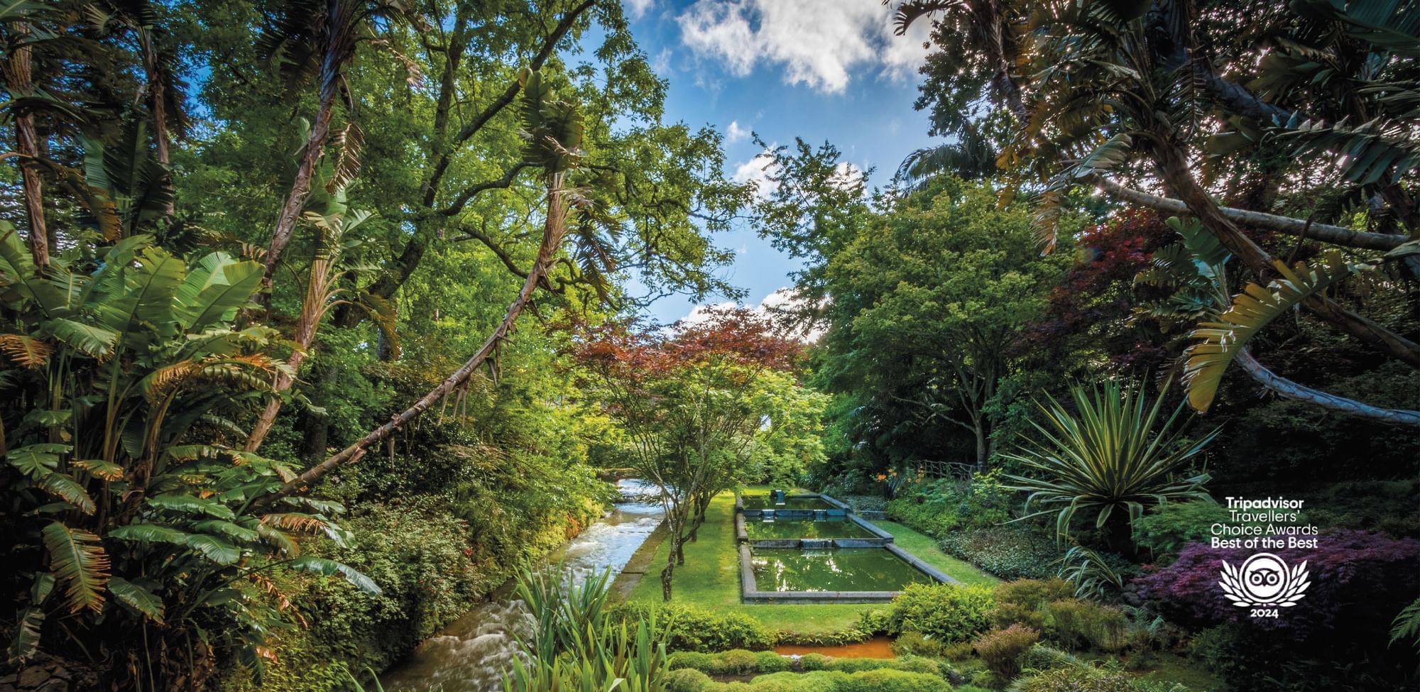 Parque Terra Nostra conquista Traveler's Choice Awards 2024