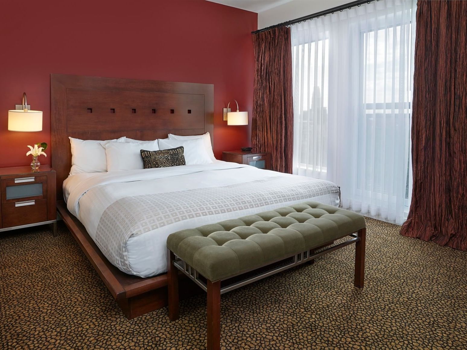 Premium king bedroom at Metterra Hotel on Whyte