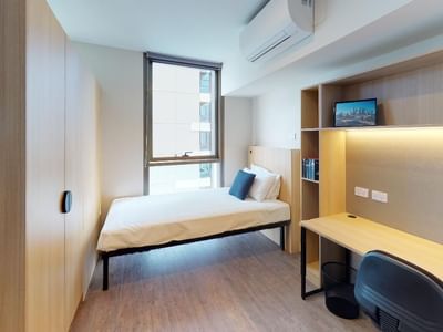 Melbourne-City-Studio-Twin-Accessible-Bedroom