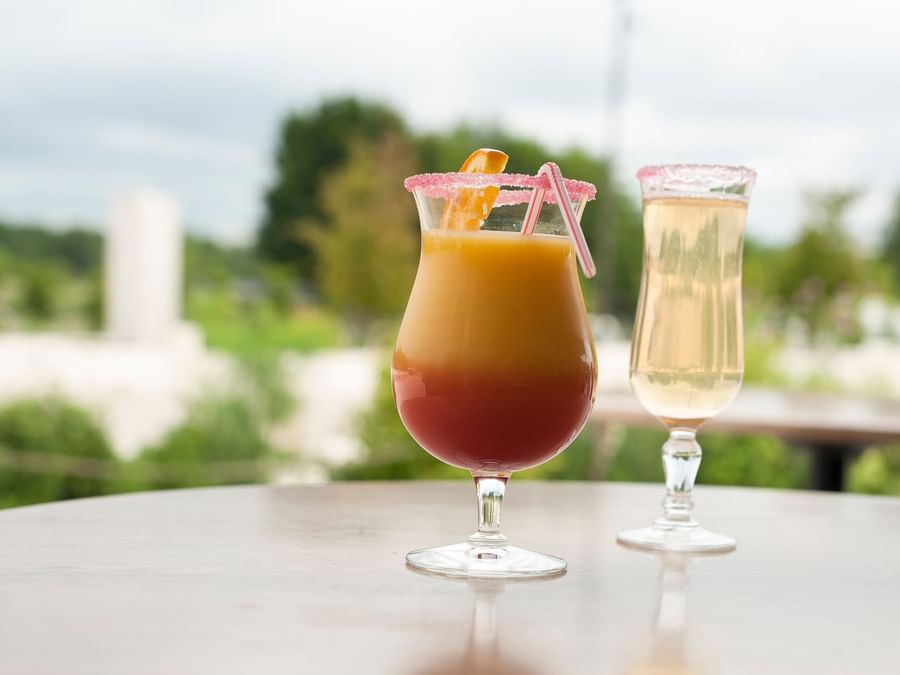 Beverages served in Hotel Le Cheval Rouge