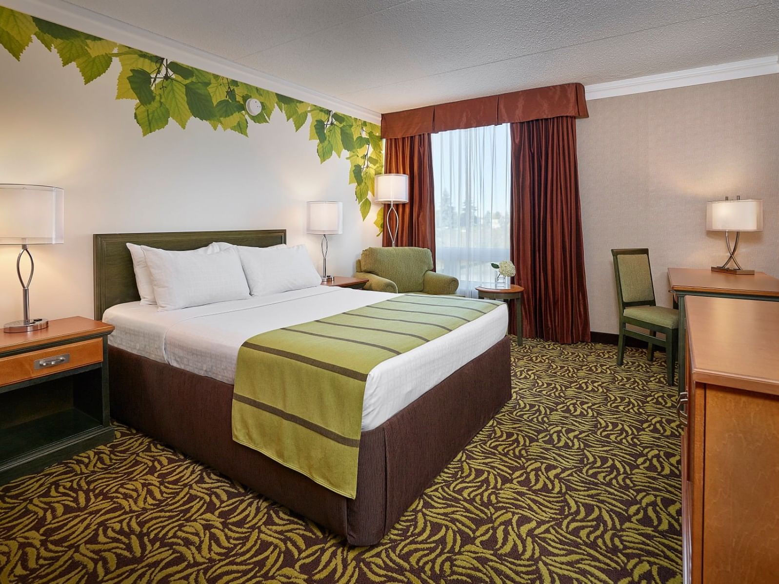 Deluxe King Bedroom with a king bed at Varscona Hotel on Whyte
