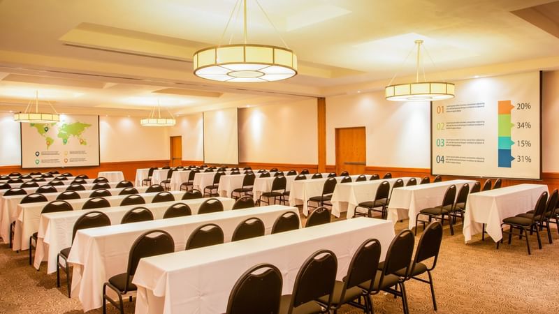 Classroom setup meetingroom at Fiesta Inn Monterrey Fundidora