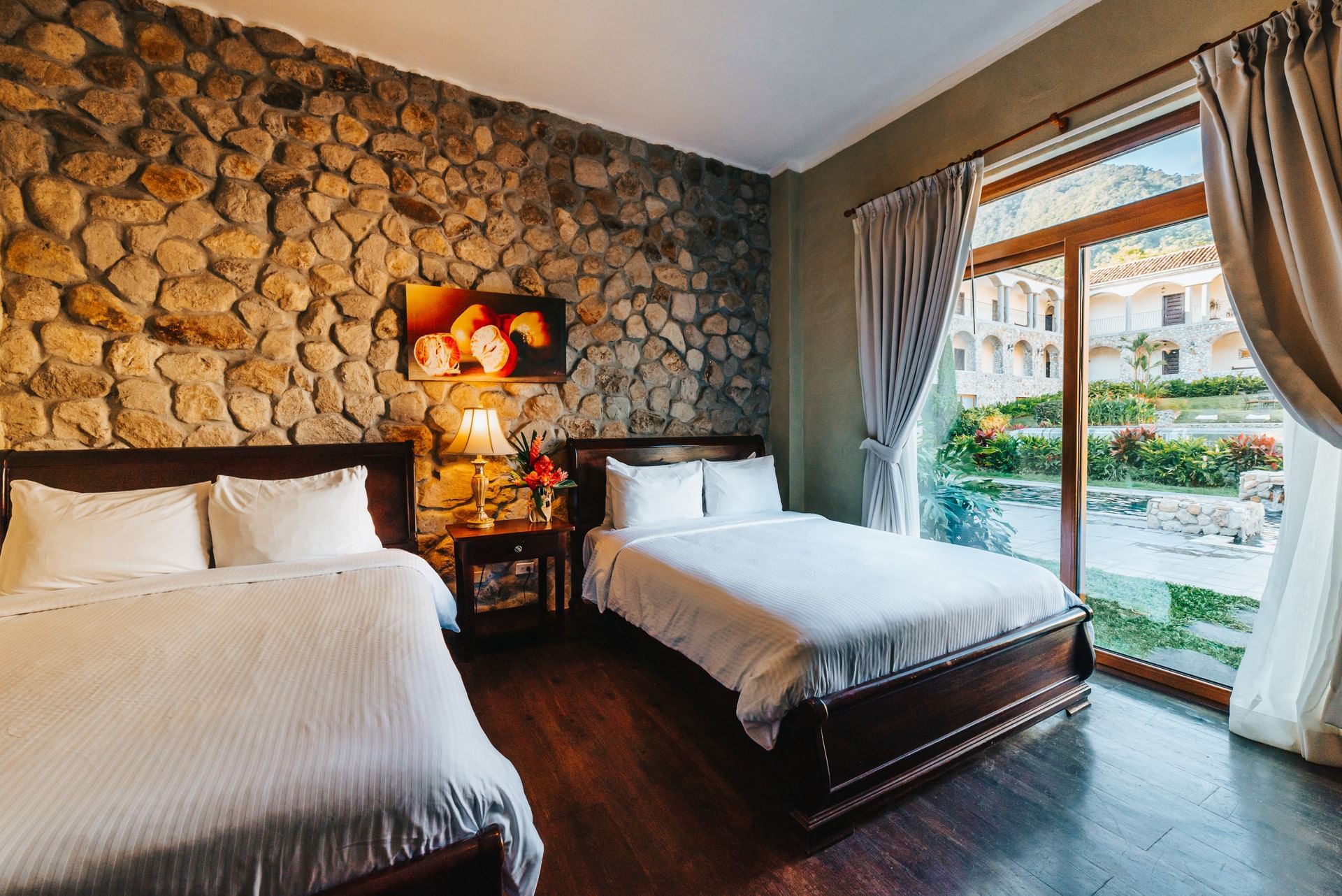 Interior de la Habitación Deluxe en Los Mandarinos Boutique Hotel