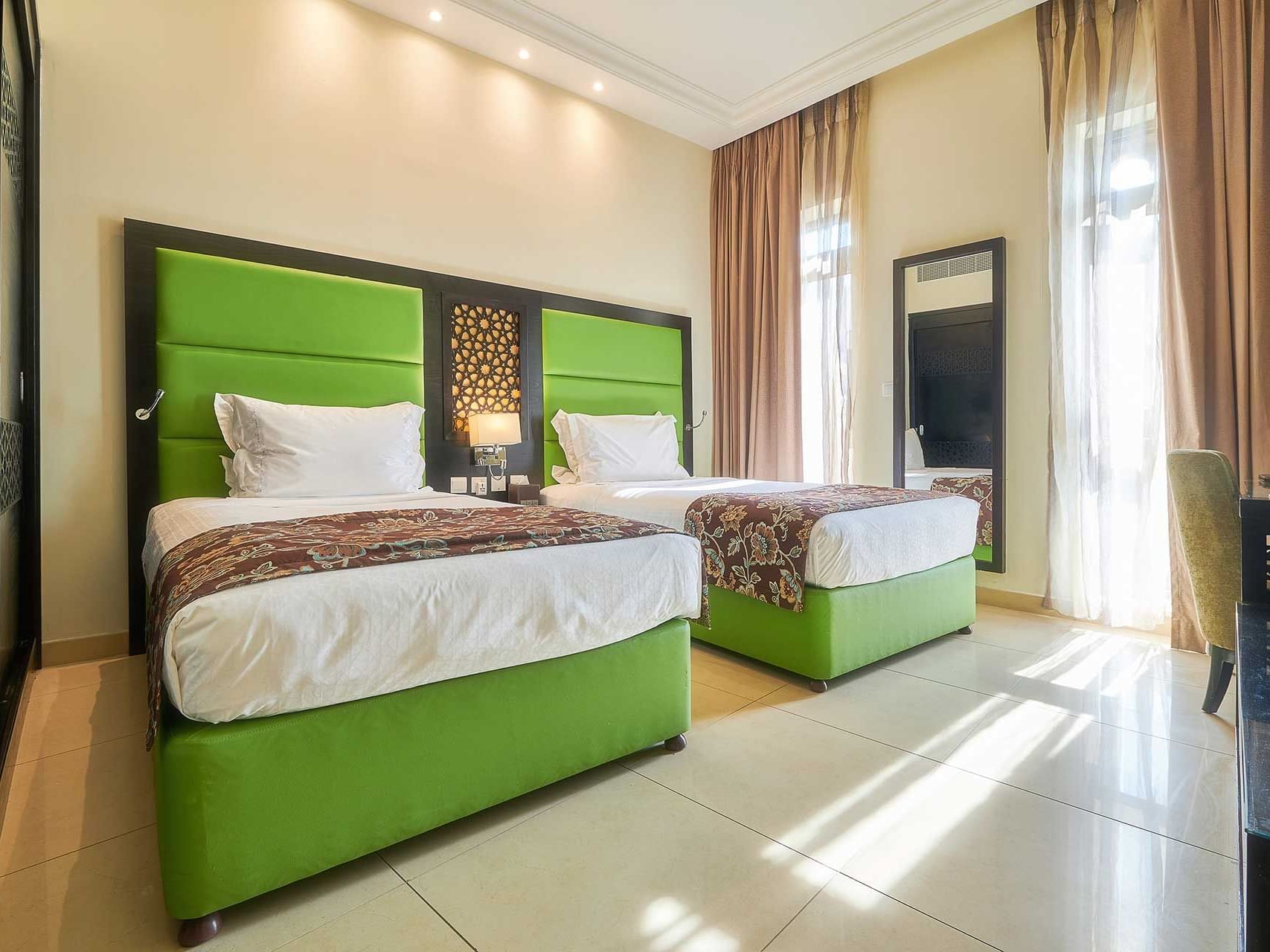 Standard Twin Room at Bahi Ajman Palace Hotel