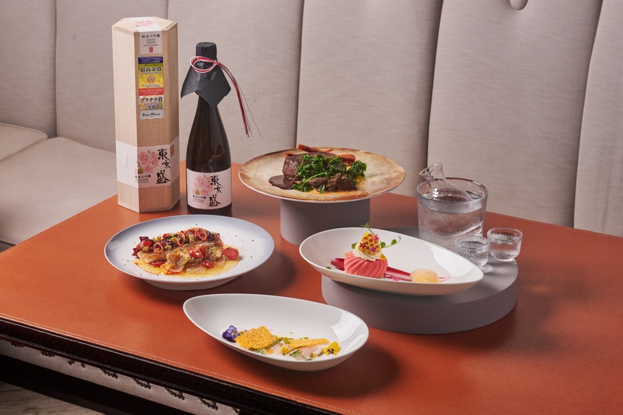 Sake Dinner Menu Highlights