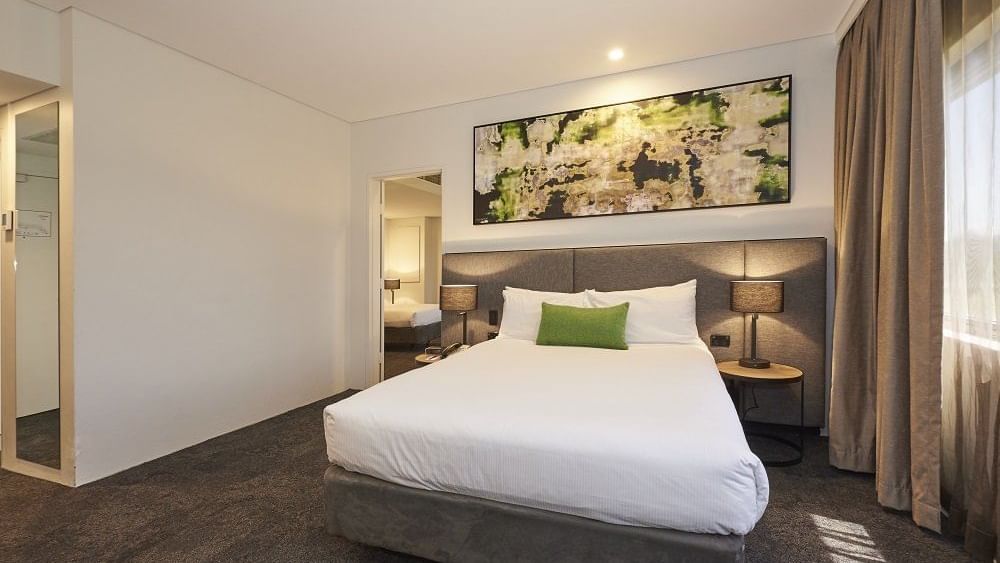 Interior of the Deluxe Family Room at Mercure Penrith Hotel