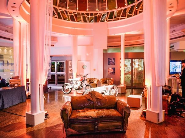 Interior view of the hotel lobby area at Hotel Berlin Berlin