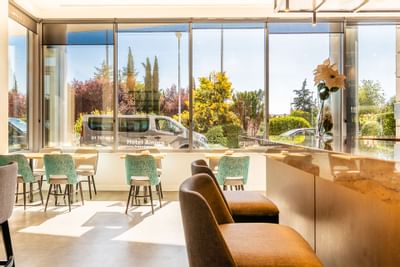 Bar del Hotel Amura Alcobendas cerca de Madrid