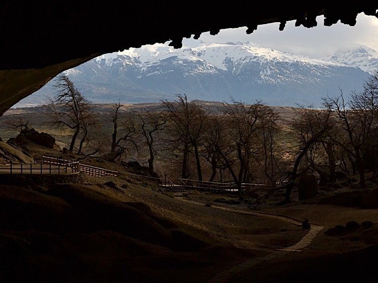 Landscape view of The Milodon Cave entrance near NOI Indigo