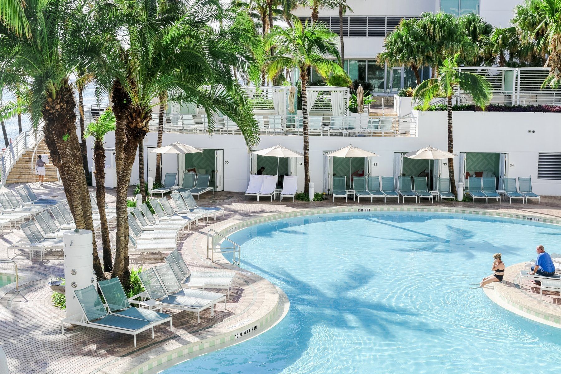 Resort Pool - The Diplomat Beach Resort, South FL