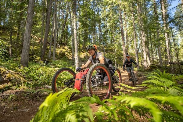 Revelstoke - Adaptive Biking Miller Time - Tom Poole