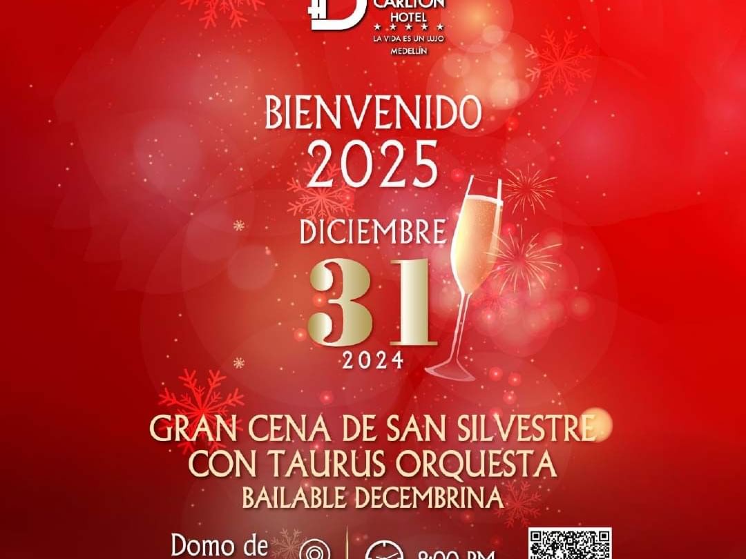 Cena San Silvestre Dann Carlton Domo piscina