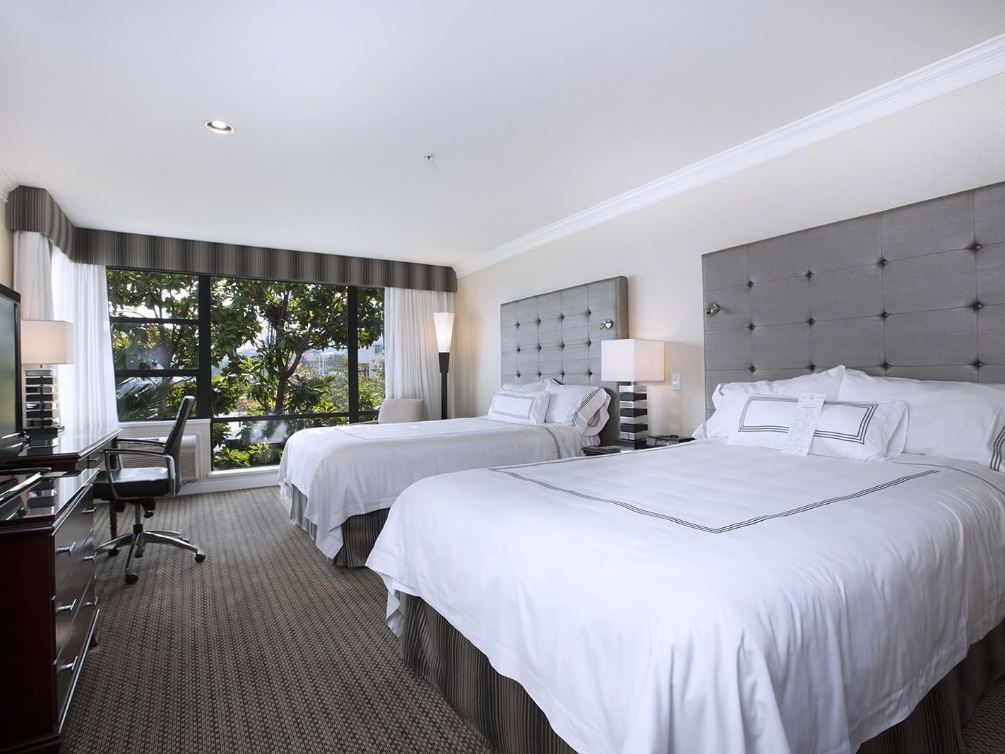 The Granville Island Doubles bedroom at Granville Island Hotel