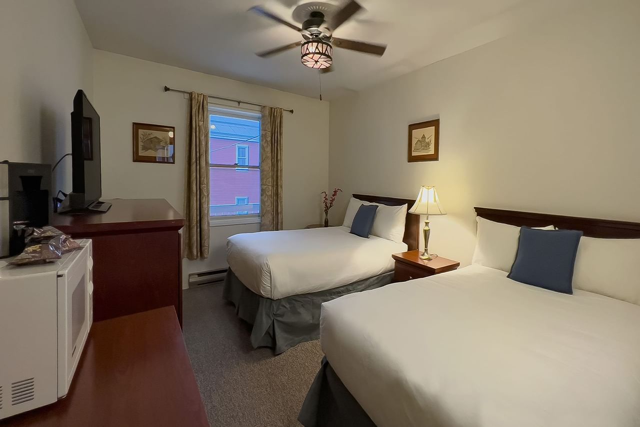 Guest room with two large beds