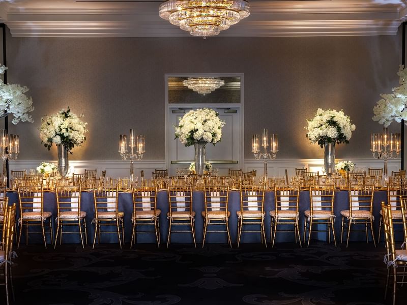 Turtle Creek Ballroom at Warwick Melrose Dallas Wedding venue