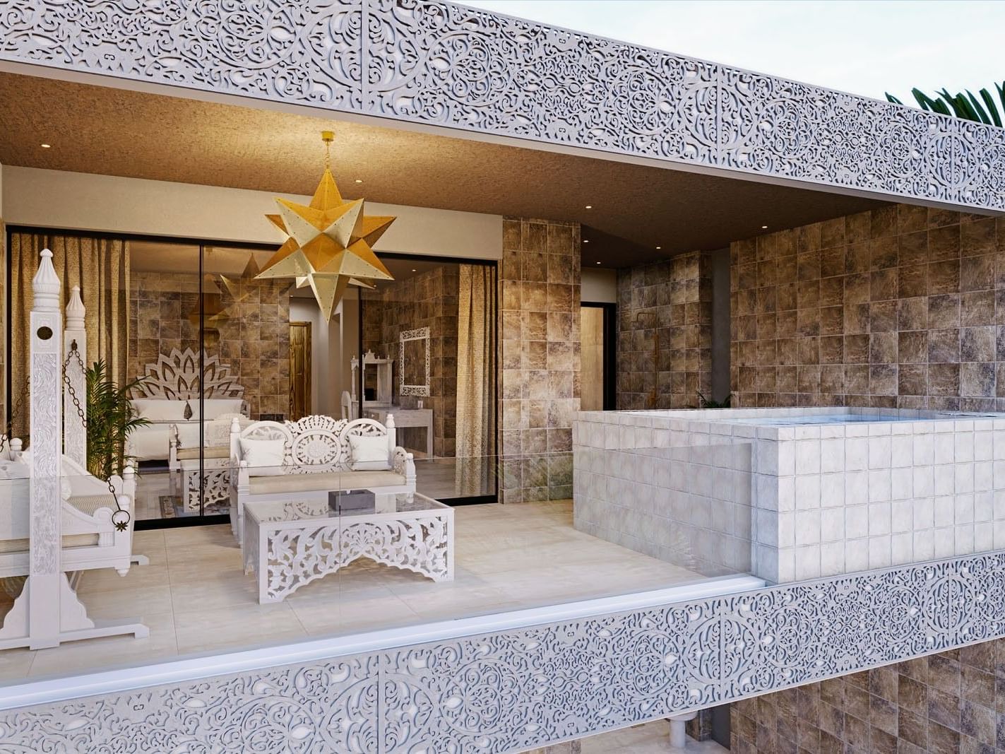 Panoramic Ocean Pool Suite at Shah Palace Zanzibar