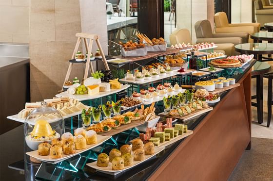 Afternoon Tea Buffet with English Classics and European Delights at Goodwood Hotel