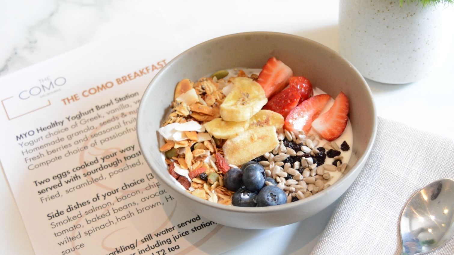 BREAKFAST AT THE BRASSERIE