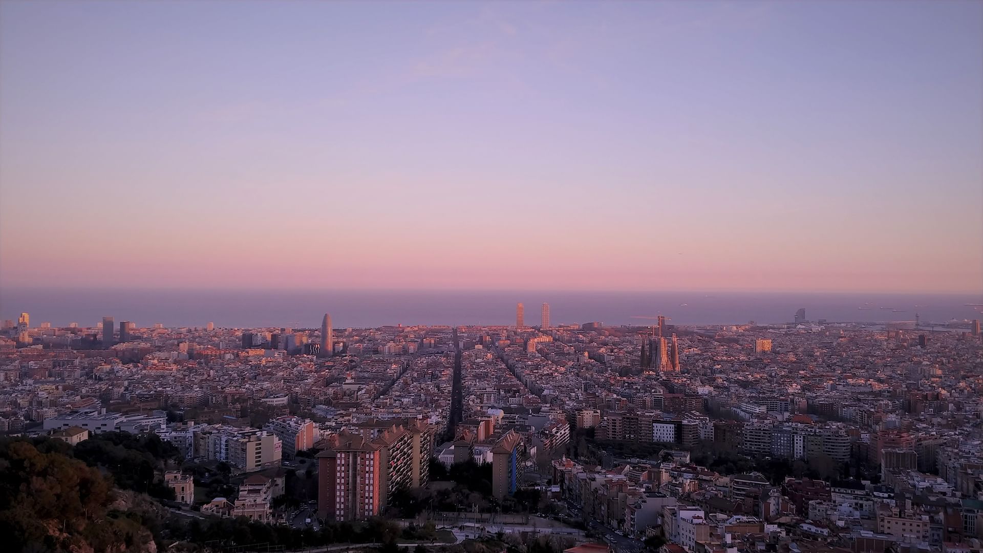 City view at Almanac Barcelona