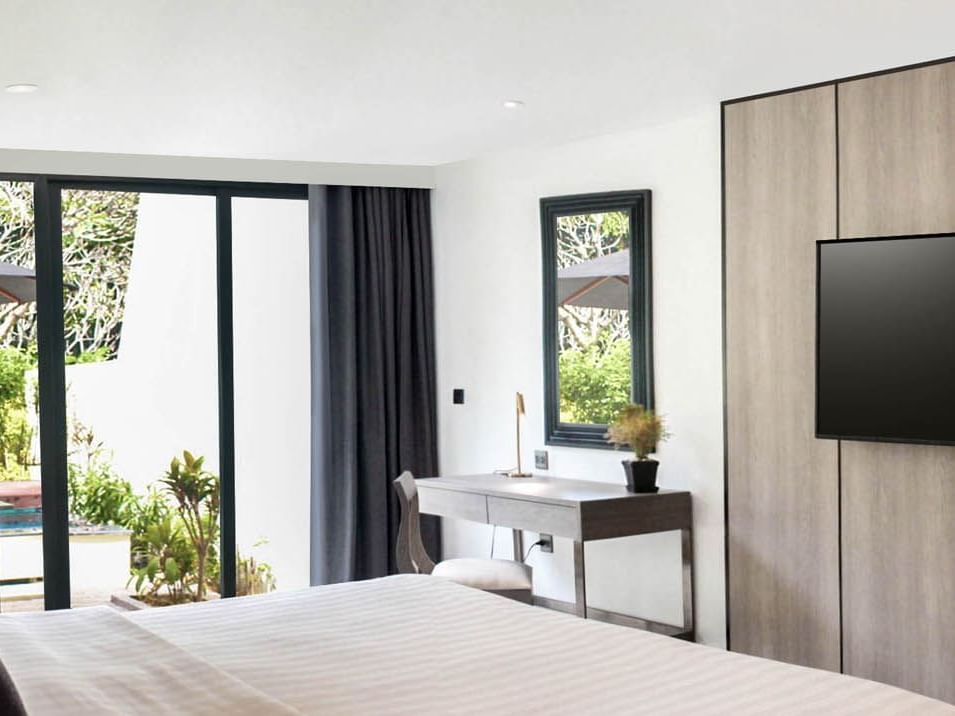 Interior of a Paradox Plunge Pool Room at Paradox Hotels