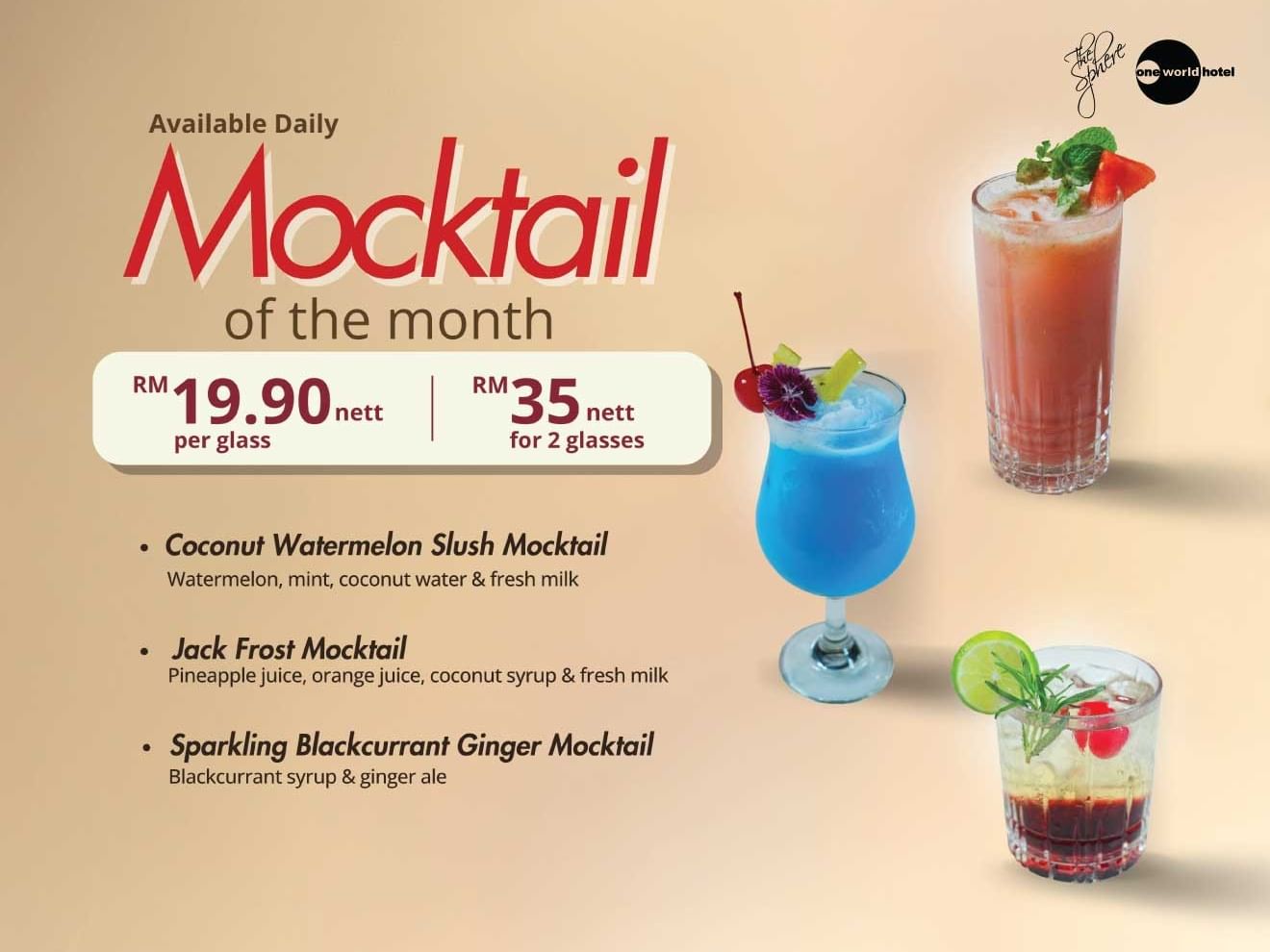 Mocktail of the month Q4