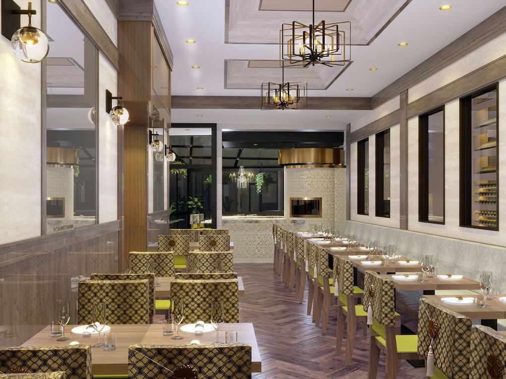 Dining room rendering
