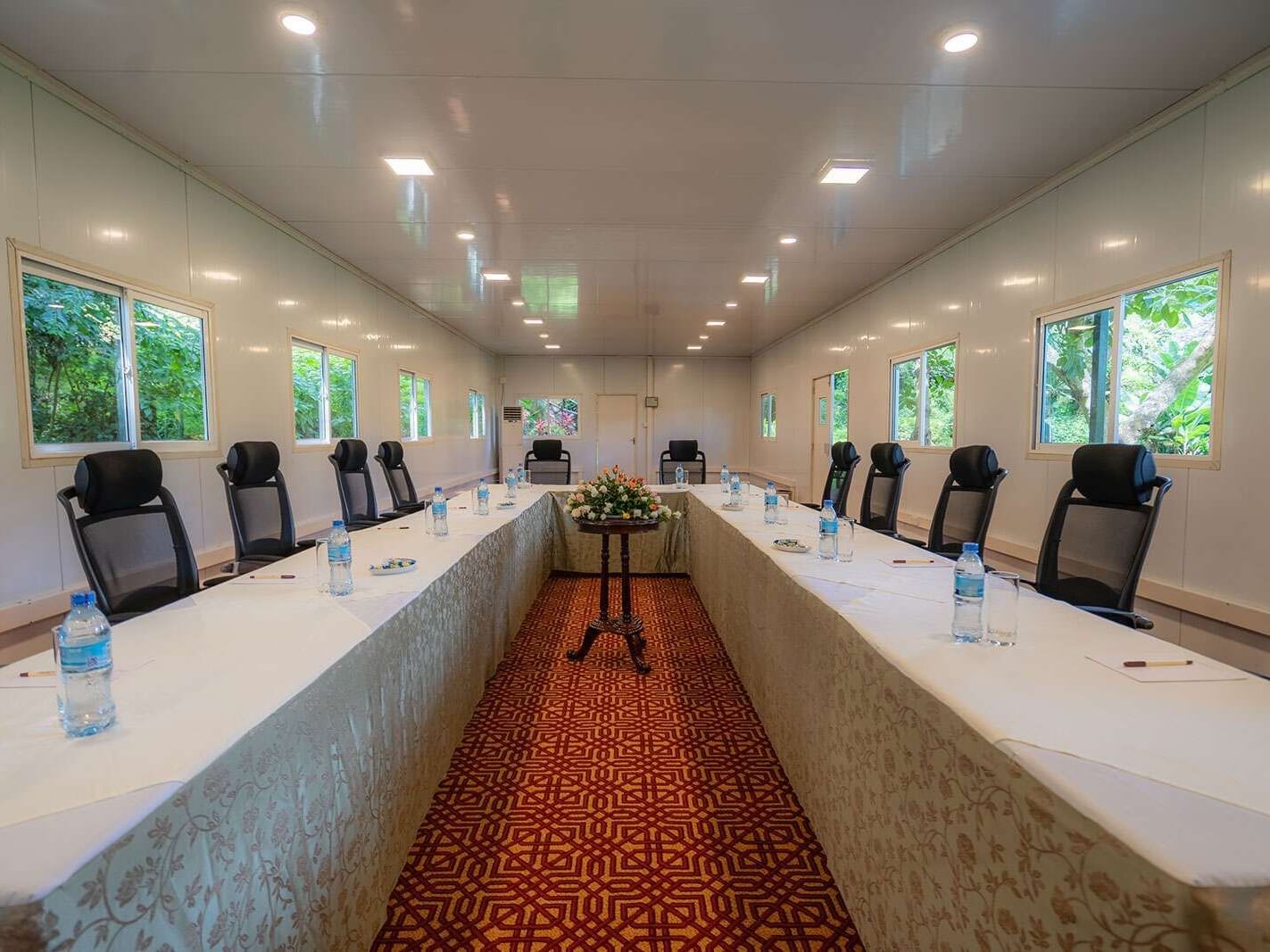 The Arusha conference room at Arusha Serena Hotels
