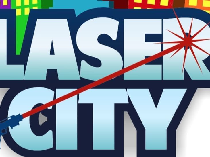 Logo of Laser City near Applause Hotel Calgary