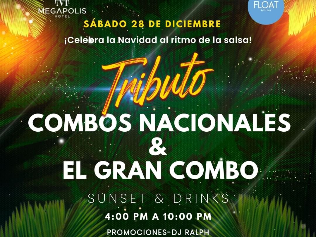 TRIBUTO COMBOS NACIONALES MEGAPOLIS FLOAT BAR